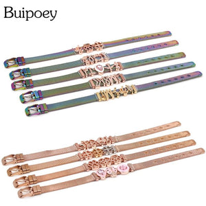 Stainless Steel Mesh Bracelets Couple Wristlet Chain Watch Bracelet