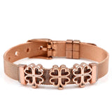 Stainless Steel Mesh Bracelets Couple Wristlet Chain Watch Bracelet