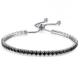 Adjustable CZ Zircon Charm Bracelet Top
