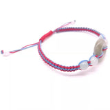 Burma Jade Rope Bracelet Charm Women's Hand Knitting Peace Buckle