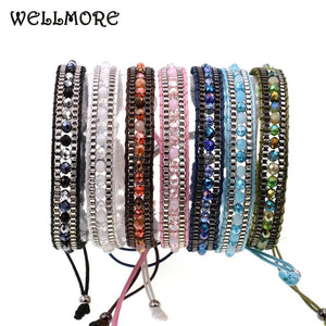 Bohemia Crystal Beads Charm Bracelet for Women