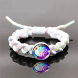 Sea Turtle Dolphin Snap Button Bracelet Beach Jewelry