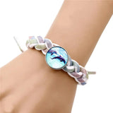 Sea Turtle Dolphin Snap Button Bracelet Beach Jewelry