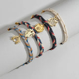 Bohemia Retro Style Stainless Steel Pendant Bracelet For Women