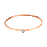 Stainless Steel Bangle Charm Cuff Bracelet Love Wedding Gift