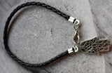 Kabbalah Hamsa Demon Eye Hand Of Fatima Cuff Bracelet Anklets