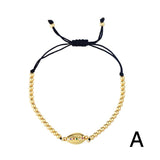Colorful Zirconia Tennis Chain Evil Eye Cross Bracelets