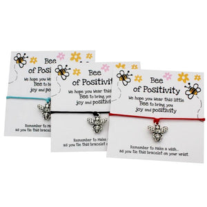 Bee Honeybee Adjustable Bracelets Women Men Unisex Jewelry Animal Lover