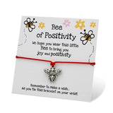 Bee Honeybee Adjustable Bracelets Women Men Unisex Jewelry Animal Lover