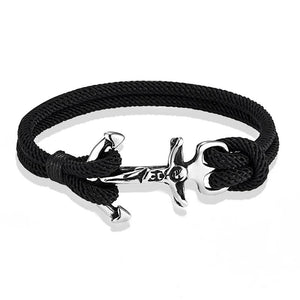 Navy Style Anchor Bracelets Double Strand Nautical Rope Bracelet