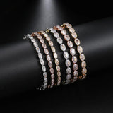 Women's CZ Adjustable Crystal Tennis Bracelet