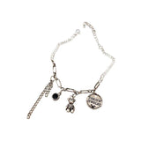 Cartoon Bear Round Letter Bracelets for Women - Holiday Gift