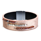 Bohemian Crystal Beads Charm Wrap Bracelet Femme Bijoux