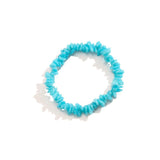 Irregular Natural Gem Stone Bracelet Stretch Chip Beads Crystal Wristband