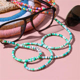 Women's Sunglasses Masking Chain Acrylic Beads Lanyard
