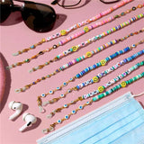 Women's Sunglasses Masking Chain Acrylic Beads Lanyard