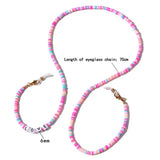 Women's Sunglasses Masking Chain Acrylic Beads Lanyard