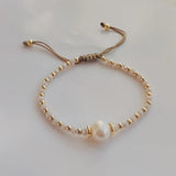 Heishi Pearl Bracelet for Boho Style Girls