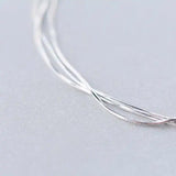 Bohemia Summer Silver Multi-layer Chain Bracelet for Women