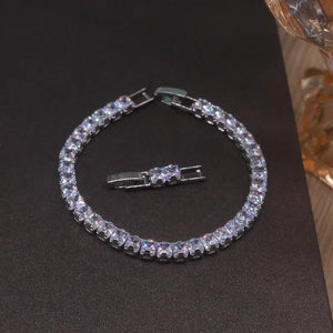 Korea Jewelry Square Zircon Bracelet Women Work Accessories