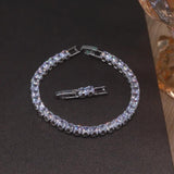 Korea Jewelry Square Zircon Bracelet Women Work Accessories