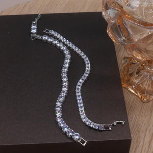 Korea Jewelry Square Zircon Bracelet Women Work Accessories