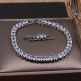 Korea Jewelry Square Zircon Bracelet Women Work Accessories