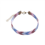 4pcs/set Crystal Natural Stone Bracelet for Women Bohemia Jewelry Accessories