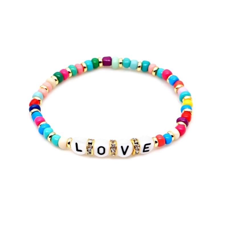 Summer Shell Beads Bracelet Colorful Bangle