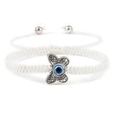 WANGAIYAO Demon Eye Bracelet Bestie Bracelet Hand Rope Couple Braided Butterfly