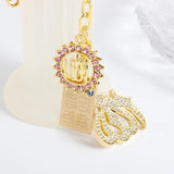 Religious Stainless Steel Muslim Quran Allah Bracelet for Men Women