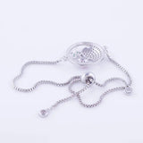 Zircon Tulip Flower Bracelet Women's Charm Jewelry