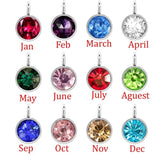 Heaven Bangle Bracelet Birthstone Charm Sympathy Bereavement