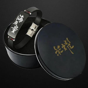 King's Avatar Silicone Bangle Stainless Steel Bracelet Wristband Cosplay