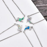 Opal Adjustable Copper Heels Bracelet 11-22cm