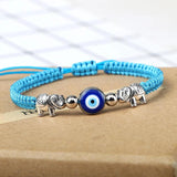Elephant Bracelet Red Rope Couple Suit Adjustable Hand