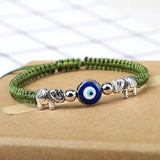 Elephant Bracelet Red Rope Couple Suit Adjustable Hand