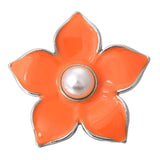 6pcs Flower Snap Button 20mm Metal Snaps for Jewelry