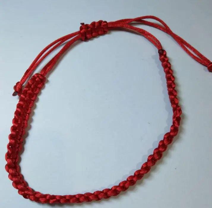 Adjustable Size Kabbalah Red/Blue Wristband Bracelet Bangle Women Jewelry