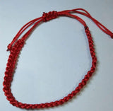 Adjustable Size Kabbalah Red/Blue Wristband Bracelet Bangle Women Jewelry