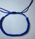 Adjustable Size Kabbalah Red/Blue Wristband Bracelet Bangle Women Jewelry