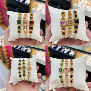 Zircon Chain Crystal Bracelet for Women