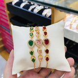 Zircon Chain Crystal Bracelet for Women