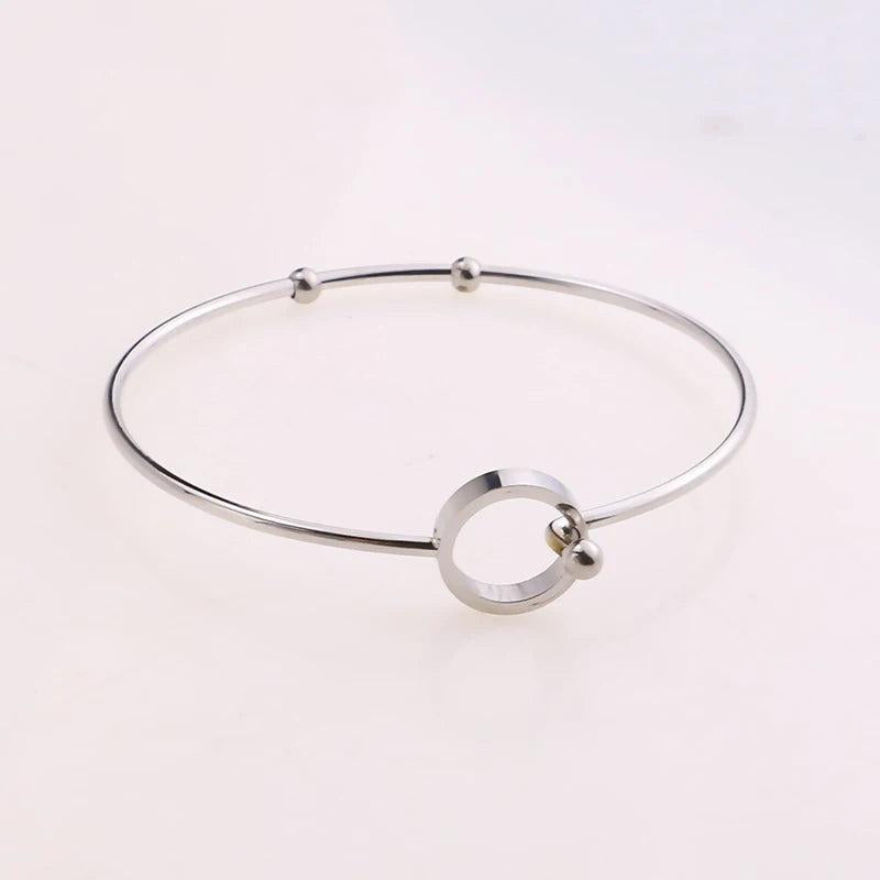 Star love cross wireless symbol Bracelet & Bangle
