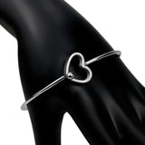 Star love cross wireless symbol Bracelet & Bangle