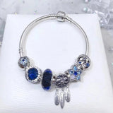 Silver-plated Charm Snake Bone Bracelet, DIY Fine Bracelet For Women