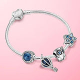 Silver-plated Charm Snake Bone Bracelet, DIY Fine Bracelet For Women