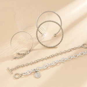 Exaggerated Fried Dough Twist Bracelet
