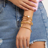 Exaggerated Fried Dough Twist Bracelet