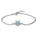 Silver Zircon Star Bracelets Gift Jewelry